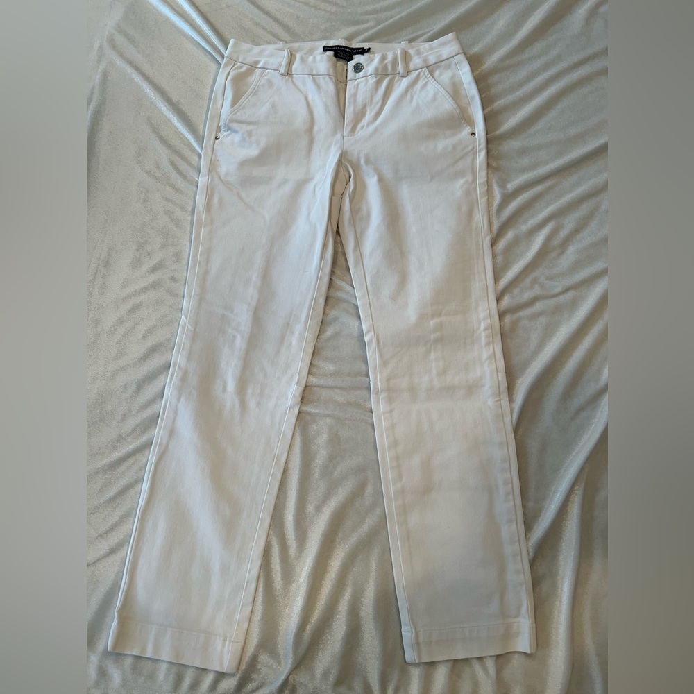 Ralph Lauren Golf White Ankle Length Pants, Size 2. NWOT.